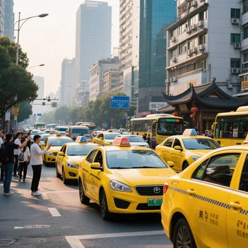 Sejarah dan Perkembangan Taksi di China